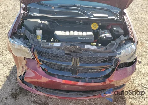 2017 Dodge Grand Caravan Se из США, поврежденный, VIN 2C4RDGBGXHR857023